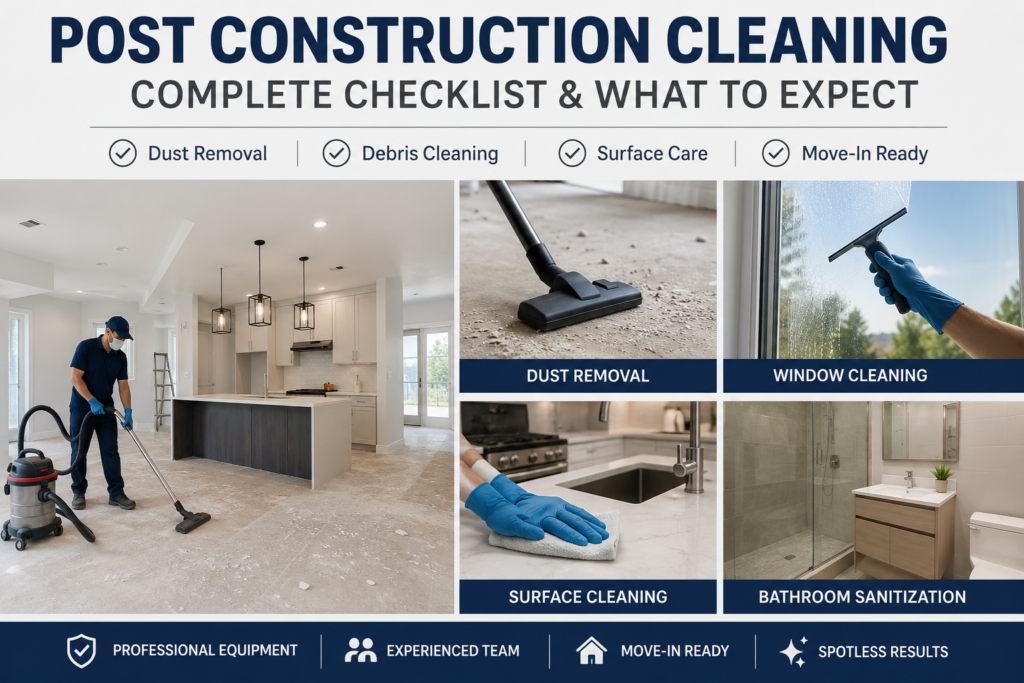 post construction cleaning